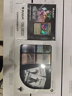 FINAL FANTASY Deluxe Commander Kit Limit Break FF7 VII Cloud MTG Magic Gathering - Image 1