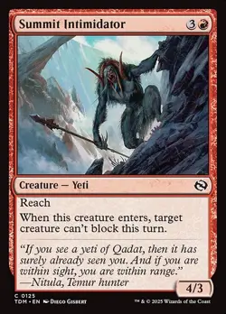 [MTG] Summit Intimidator (0125) (TDM) LP-HP - Image 1