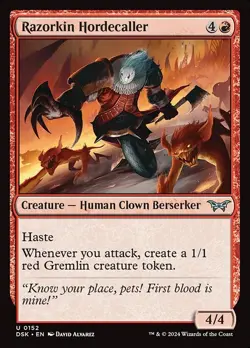 [MTG] Razorkin Hordecaller (0152) (DSK) LP-HP - Image 1