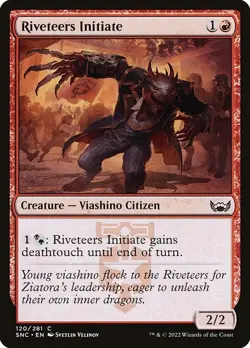 [MTG] Riveteers Initiate (120) (SNC) LP-HP - Image 1