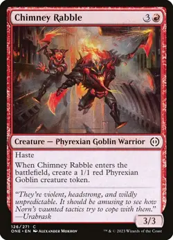 [MTG] Chimney Rabble (126) (ONE) LP-HP - Image 1