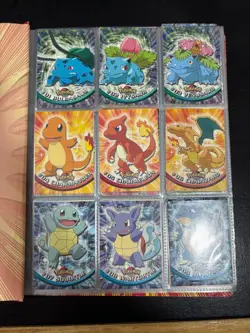 Pokemon 1999 Vintage Topps Near Complete Series 1 Set 88 Cards NO DUPLICATES!! - Image 1