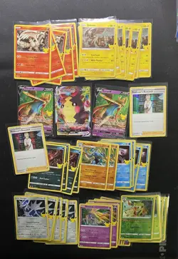 (47) Assorted Pokemon 25th Celebrations LOT OF 47 Morpeko VMax Full Art ZacianV - Image 1