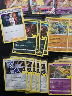(47) Assorted Pokemon 25th Celebrations LOT OF 47 Morpeko VMax Full Art ZacianV - Image 5