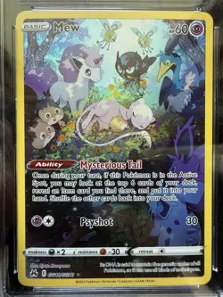 Pokemon Mew GG10/GG70 Crown Zenith: Galarian Gallery Holo CGC 10 - Image 2
