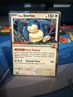 Hop’s Snorlax 117/159 Pokemon Journey Together GameStop Stamped Promo - Image 1
