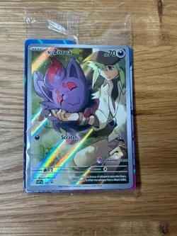 Sealed N's Zorua 189 Pokemon Center ETB Promo Journey Together - Image 1
