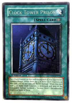 YuGiOh! - Clock Tower Prison - DP05-EN016 - 1st Edition - Rare - Image 1