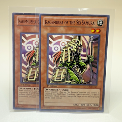 2x Yugioh Kagemusha of the Six Samurai STOR-EN025 1st Edition Common - LP-NM 💎 - Image 1