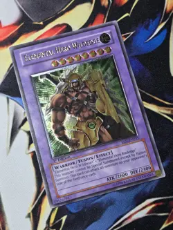 Yugioh 2005 1st Ed Elemental Hero Wildedge * EEN-EN035 Ultimate Rare* EURO PRINT - Image 1