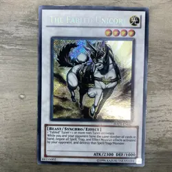 SECRET RARE The Fabled Unicore - HA04-EN027 - YuGiOh 1st Edition First Ed - LP - Image 1
