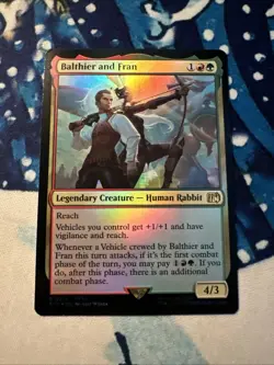Balthier and Fran (Extended Art/FOIL) - Final Fantasy (MTG) (NM/M) - Image 1