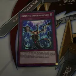 *** INFINITE IMPERMANENCE *** ORIGINAL 1ST EDITION SECRET RARE FLOD-EN077 YUGIOH - Image 1