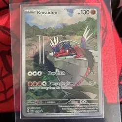Koraidon 14 Pokemon TCG Scarlet & Violet Black Star Promo Card - Image 1