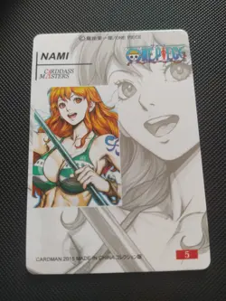 Anime Holo Waifu Card - Cardass Masters - One Piece - Nami #5 - Image 2