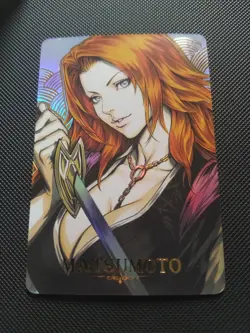 Anime Holo Waifu Card - Cardass Masters -Bleach - Rangiku Matsumoto #2 - Image 1
