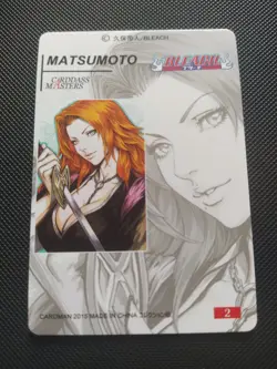 Anime Holo Waifu Card - Cardass Masters -Bleach - Rangiku Matsumoto #2 - Image 2