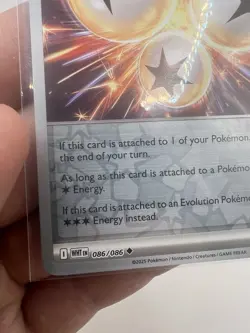 Ignition Energy 086/086 Reverse Holo Card : White Flare : Pokemon TCG LP/NM - Image 5