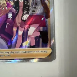 Pokemon TCG Friends in Galar TG23/TG30 Silver Tempest Full Art Trainer Holo Card - Image 3
