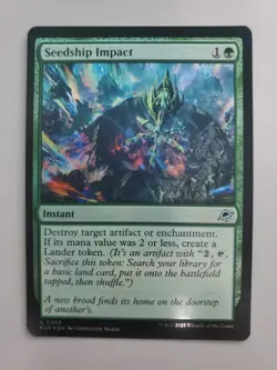 MTG Seedship Impact Edge of Eternities Foil Uncommon - Image 1
