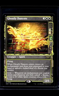 2024 MTG Magic The Gathering DSK Duskmourn Showcase #302 Ghostly Dancers - Image 1