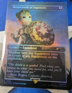 MTG Marvel Secret Lair Masterwork Of Ingenuity Groot NM Foil Unplayed SLD - Image 1