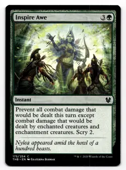 MTG Inspire Awe 175/254 THB Theros Beyond Death Common - Image 1