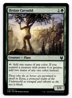 MTG Magic the Gathering Ilysian Caryatid (174/254) Theros Beyond Death NM - Image 1
