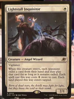 Lightstall Inquisitor- Edge of Eternities Foil MTG-NM - Image 1