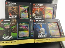 Magic The Gathering Fallout 4 Sets Commander Deck New Sealed MTG - Image 2