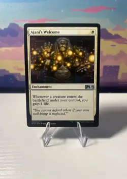 MTG Ajani's Welcome NM M19 Core Set 2019 - Image 1