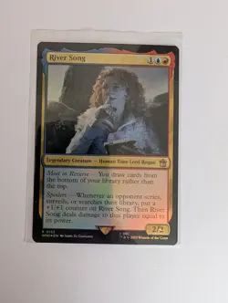 MtG River Song Doctor Who Magic Gathering NM/M - Image 2