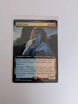 MtG River Song Doctor Who Magic Gathering NM/M - Image 4