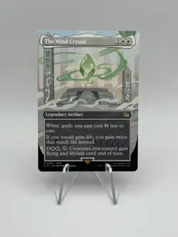 MTG The Wind Crystal (Borderless) Final Fantasy NonFoil Magic The Gathering NM/M - Image 1