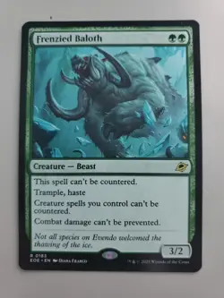 MTG Frenzied Baloth Edge of Eternities Regular Rare - Image 1