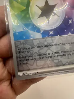 Prism Energy 086/086 Reverse Holo Pokemon TCG SV: Black Bolt NM - Image 5