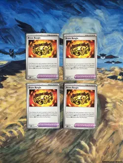 Brave Bangle 080/086 White Flare Trainer Playset 4 Cards ENGLISH Pokemon TCG - Image 1