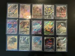 Pokemon Full Art Mixed Lot (15 Cards) Japanese - Image 1