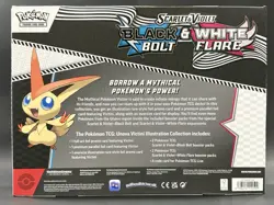 Victini Illustration Collection Box - Black Bolt White Flare Pokemon TGC Sealed - Image 2