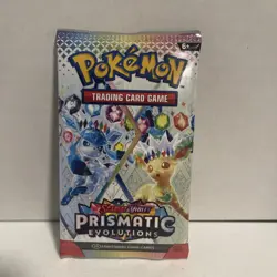 Pokemon TCG Scarlet & Violet Prismatic Evolutions Booster Pack Sealed - Image 3