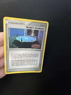 Drake’s Stadium 72/108 MINT/NM Pokemon Holo Rare EX Power Keepers Vintage - Image 3