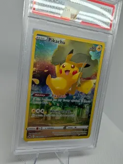2023 POKEMON SWORD & SHIELD CROWN ZENITH GG30 FULL ART/PIKACHU PSA 9 MINT GRADED - Image 2
