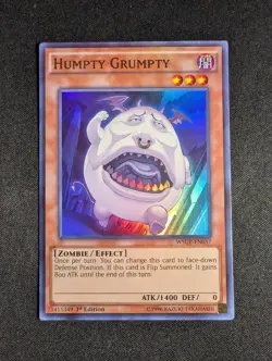 Yugioh - Humpty Grumpty WSUP-EN037 1st Edition Super Rare NM - Image 1