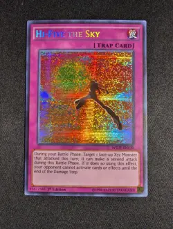 Yugioh - Hi-Five the Sky WSUP-EN030 1st Edition Prismatic Secret Rare NM - Image 1