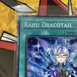JUSH-EN009 Rahu Dracotail Collector's Rare 1st Ed YuGiOh - Image 2