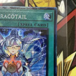JUSH-EN009 Rahu Dracotail Collector's Rare 1st Ed YuGiOh - Image 3