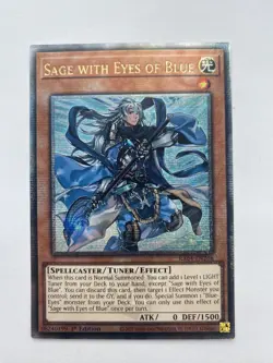Sage with Eyes of Blue RA04-EN266 Quarter Century Secret Rare NM 1st Ed Yugioh - Image 1