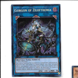 Yugioh Yu-Gi-Oh! Gorgon Of Zilofthonia 1st Edition DUAD-EN050 Secret Rare NM - Image 1