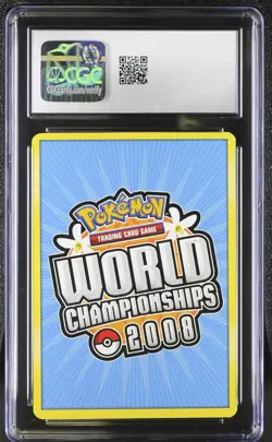 CGC 8.5 Jolteon Gold Star 2008 World Championships 101/108 Pokemon Card - Image 2