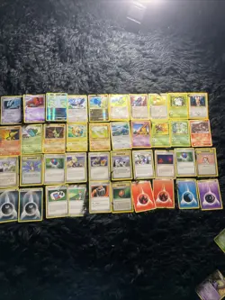 Lugia 2/17 Pokemon Card Mixed Lot 40 Cards Ungraded - Image 1